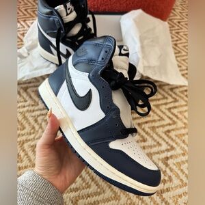 Jordan 1 Retro High OG Midnight Navy/Black White, Brand new in box